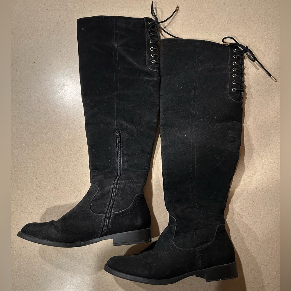 Knee high boots